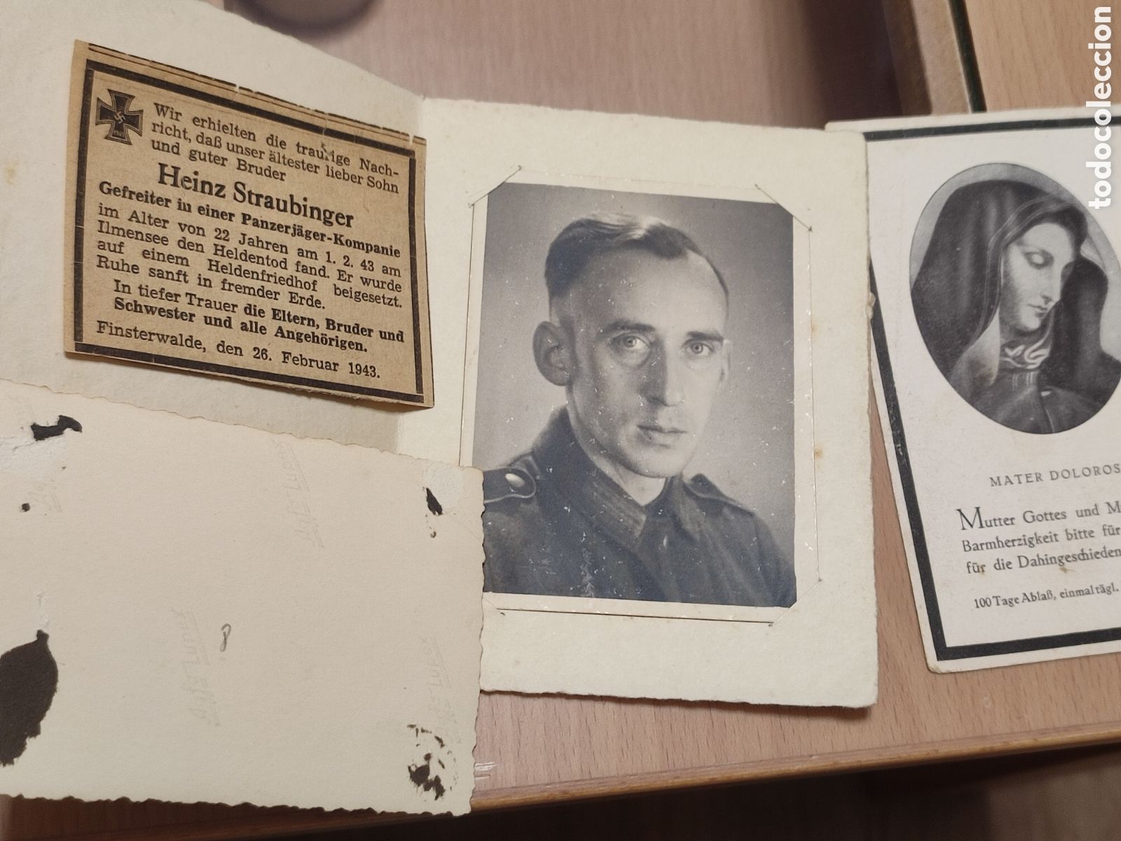 Militaria: Lote esquelas originales - Foto 5