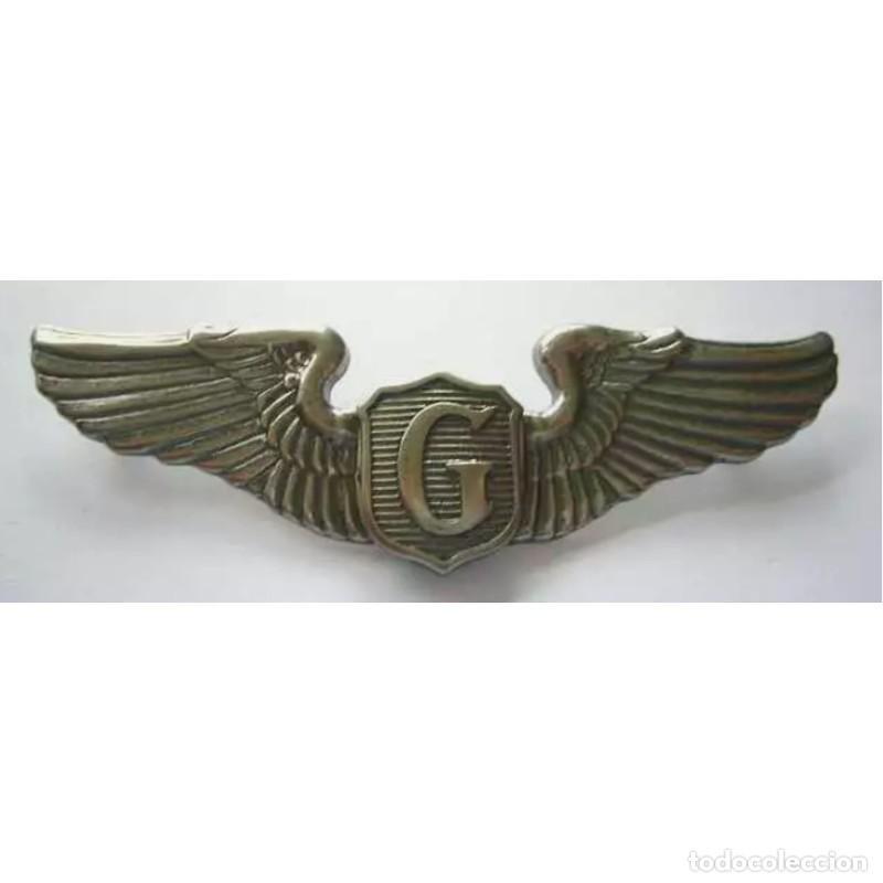 Militaria: INSIGNIA ALAS DE PILOTO DE PLANEADOR US