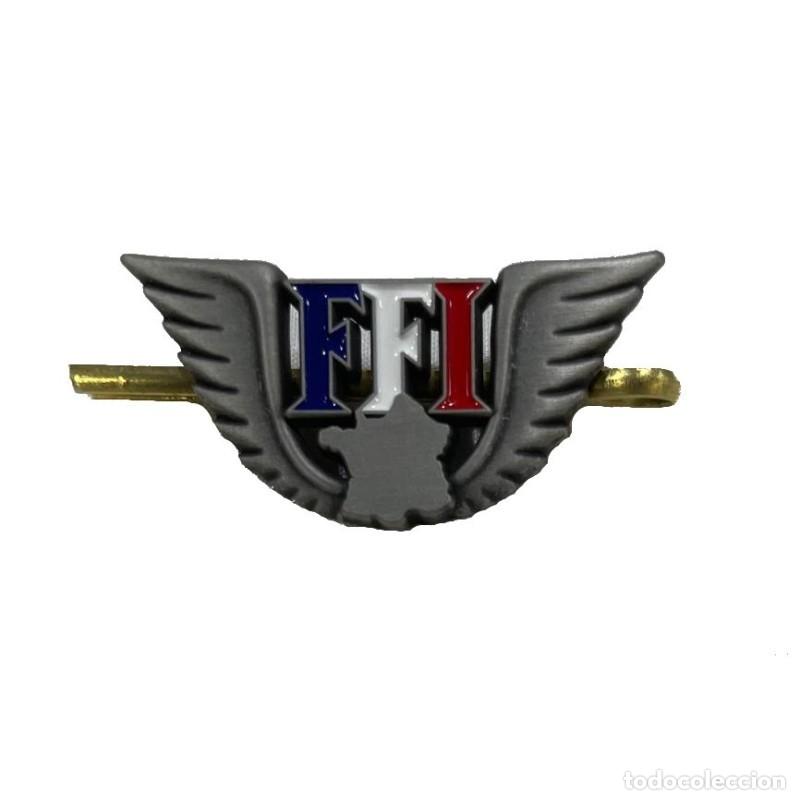 Militaria: Insignia utilizaban las tropas de las fuerzas de interior Francesas en la Segunda Guerra Mundial