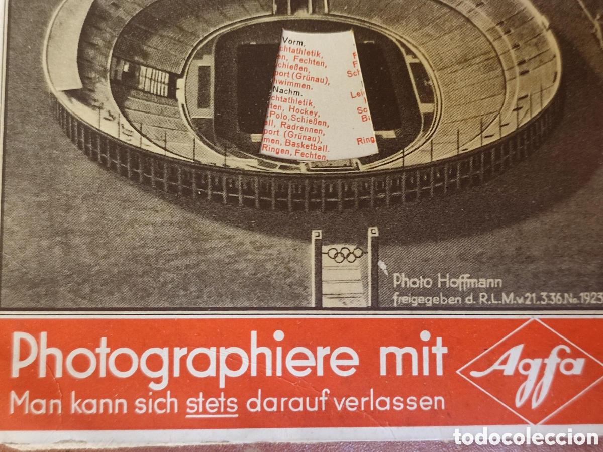 Militaria: Olimpiadas de 1936 agfa - Foto 5