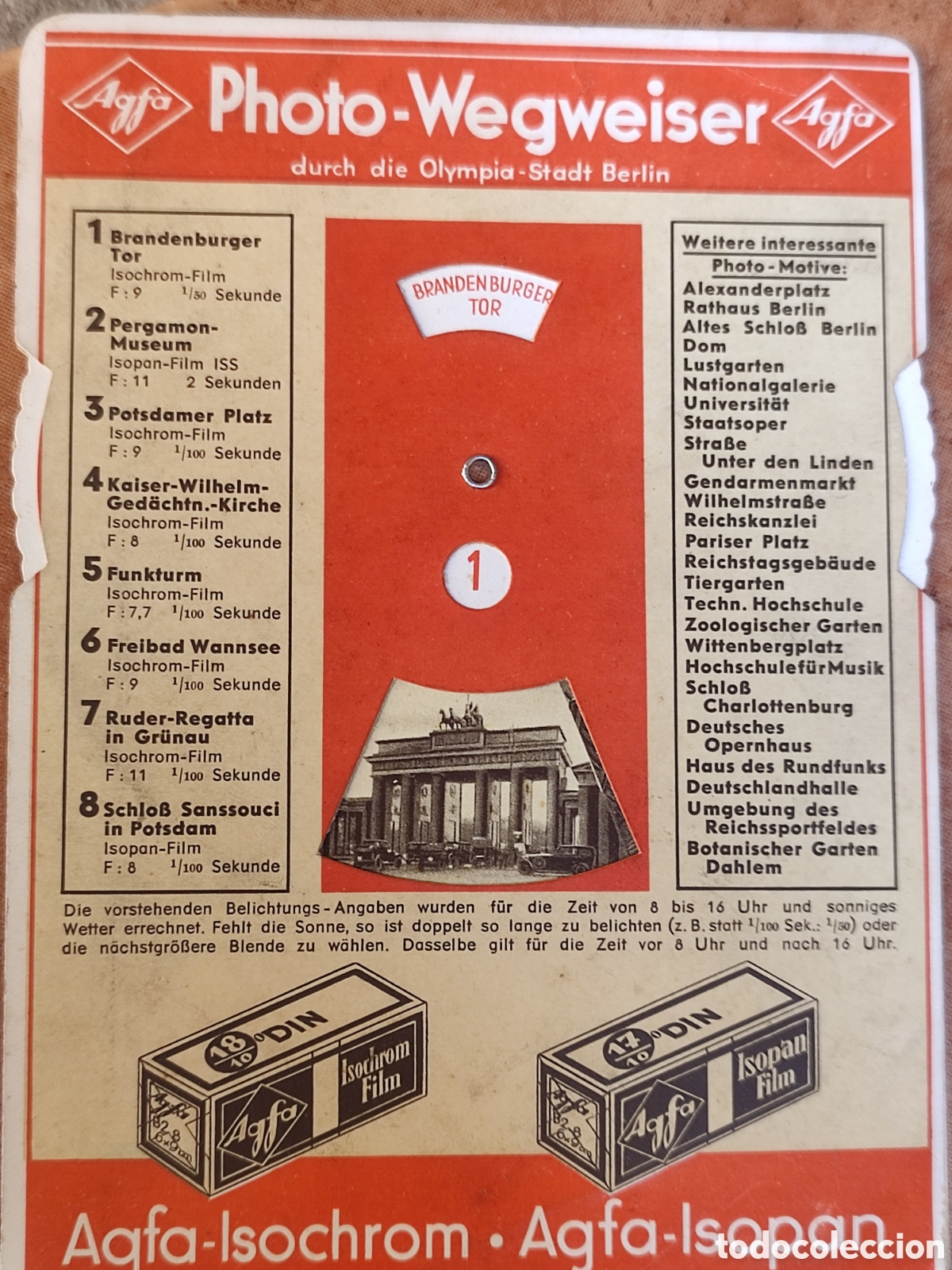 Militaria: Olimpiadas de 1936 agfa - Foto 18