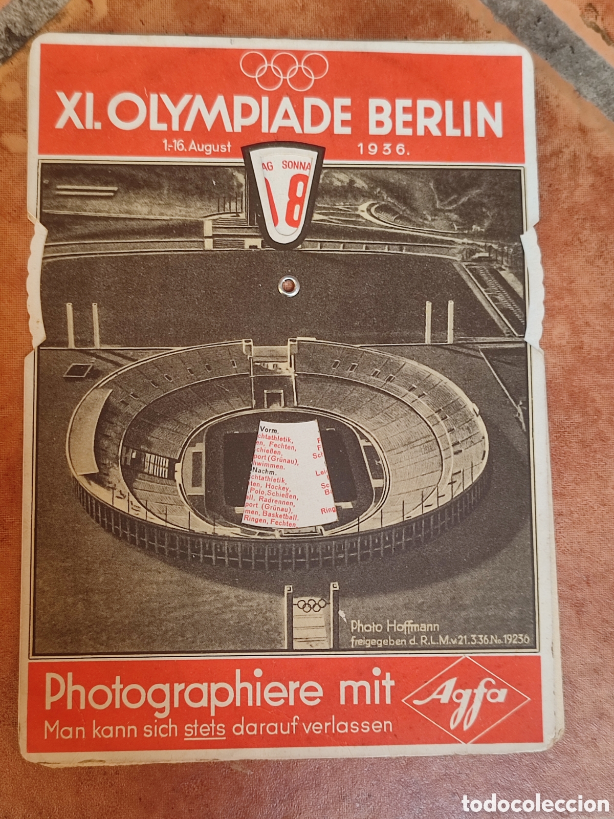 Militaria: Olimpiadas de 1936 agfa - Foto 1