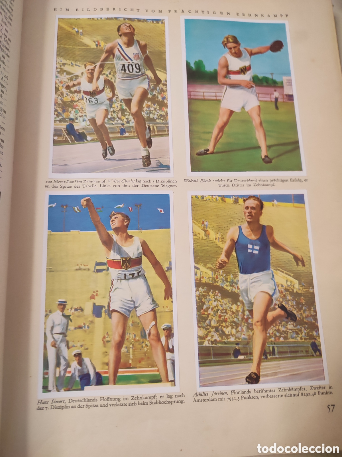 Militaria: &Aacute;lbum de las olimpiadas del 32 - Foto 4