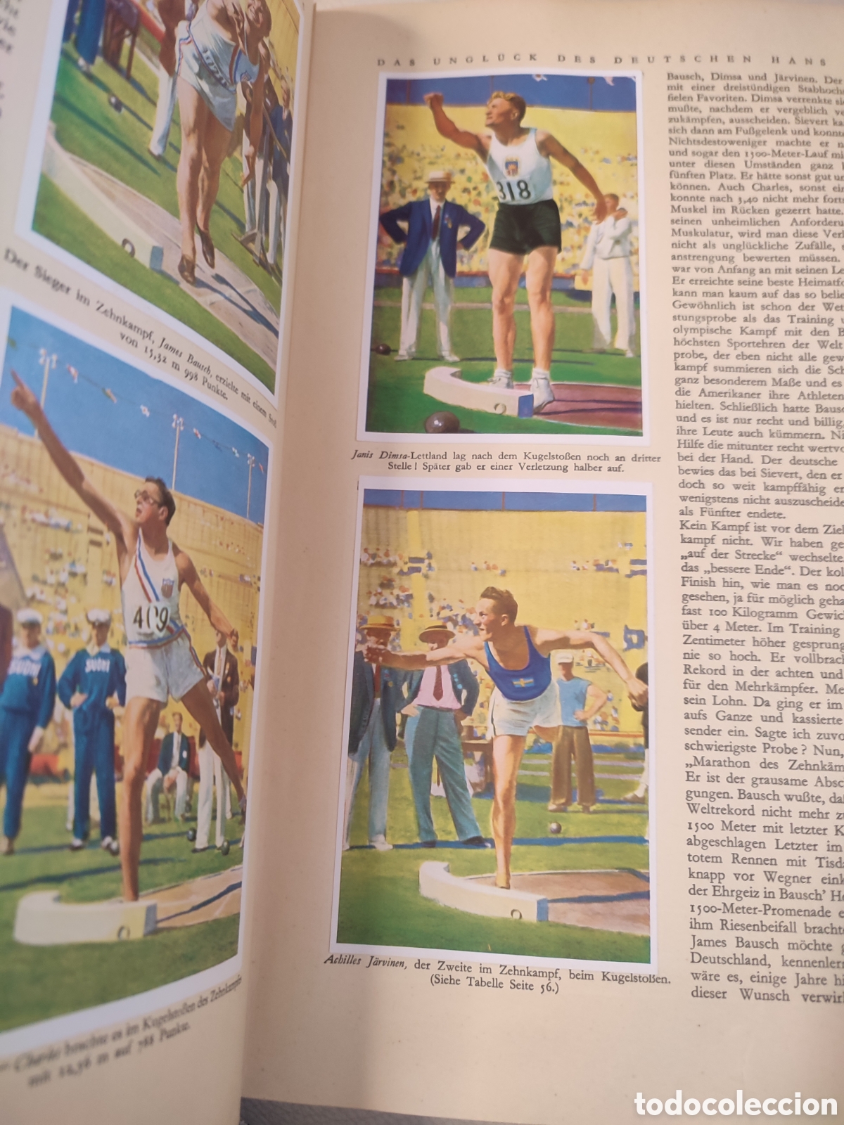 Militaria: &Aacute;lbum de las olimpiadas del 32 - Foto 7