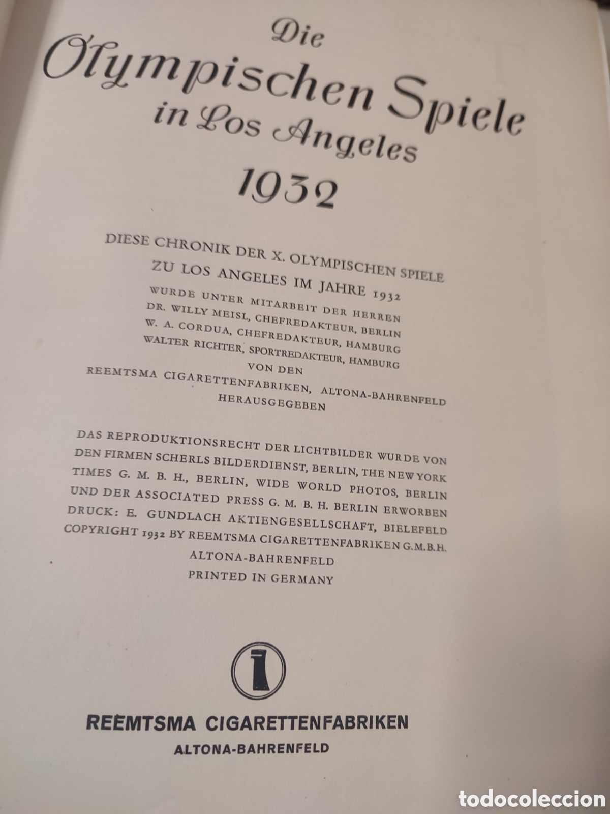 Militaria: &Aacute;lbum de las olimpiadas del 32 - Foto 9