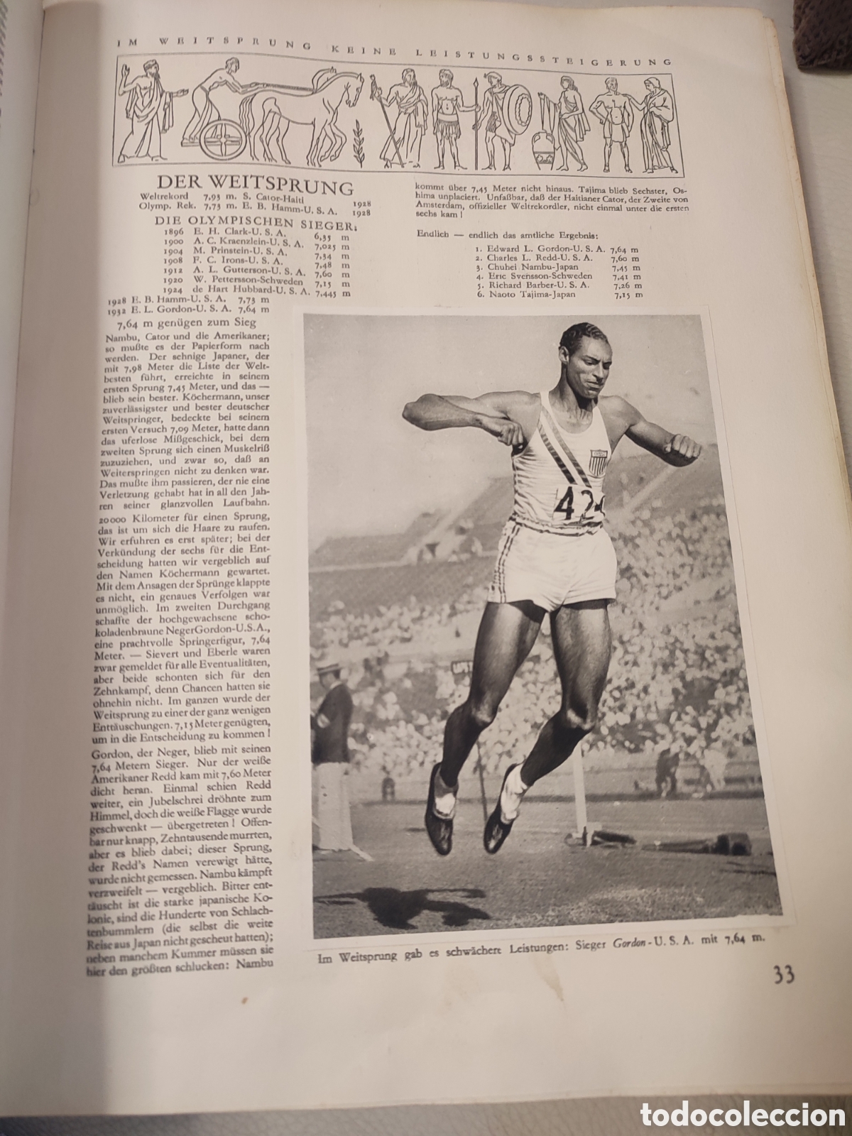 Militaria: &Aacute;lbum de las olimpiadas del 32 - Foto 14