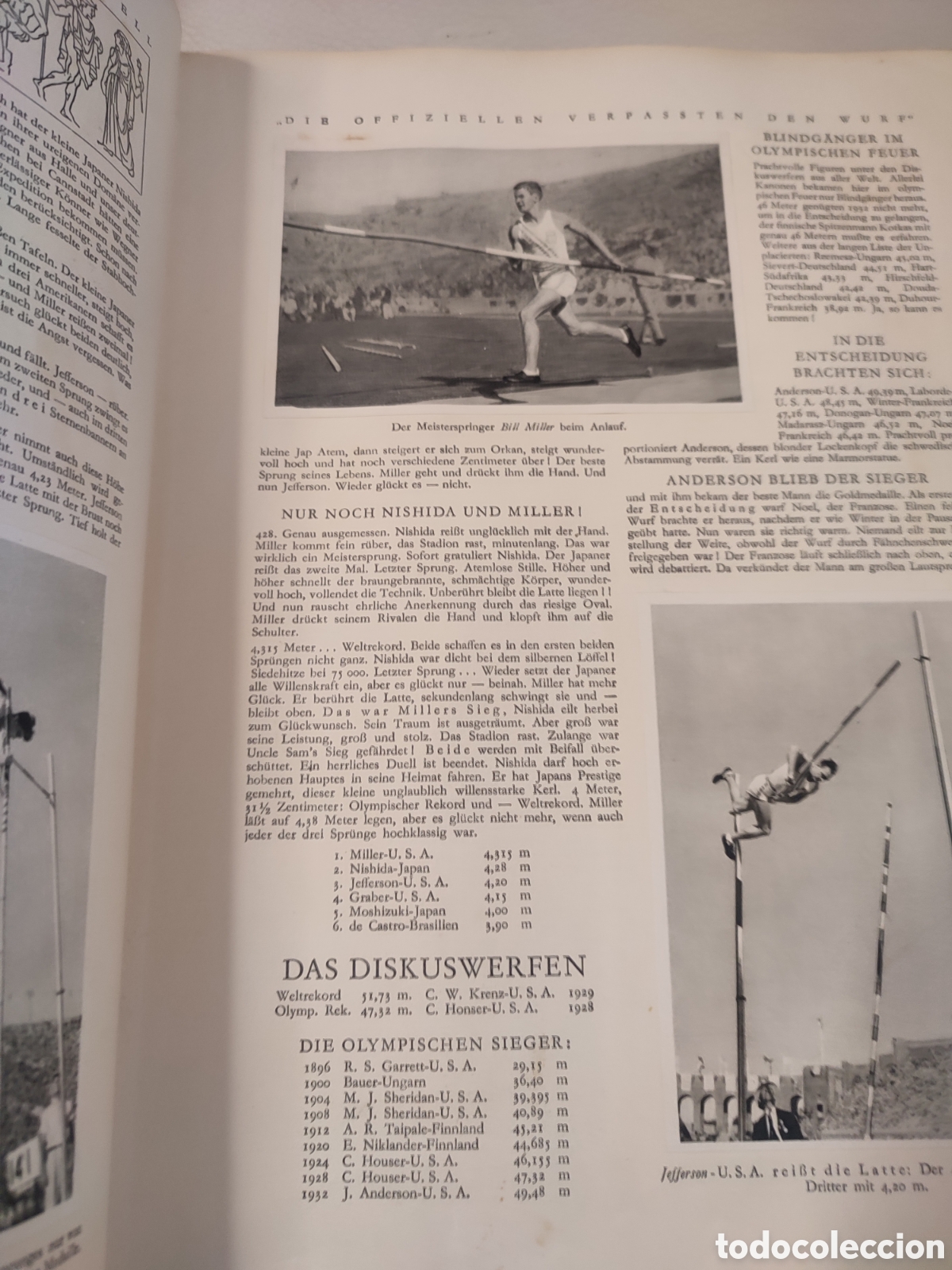 Militaria: &Aacute;lbum de las olimpiadas del 32 - Foto 15
