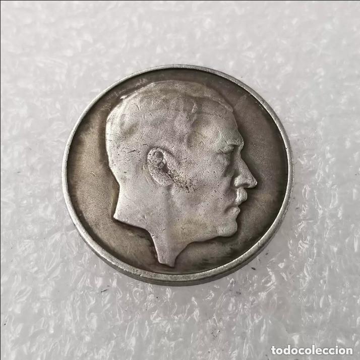 Militaria: MONEDA ALEMANIA NAZI HITLER GERMAN TANK REICH 5RM MARCOS 1945 GUERRA MUNDIAL WWII TANQUE