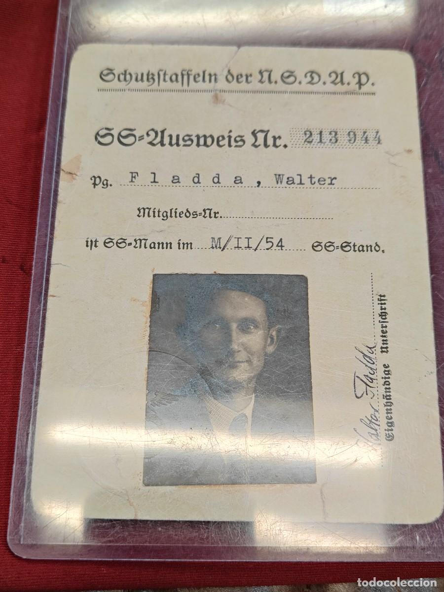 Militaria: Carnet de SS allgemeine - Foto 1