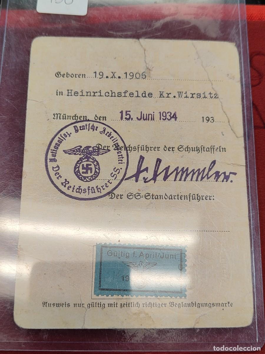 Militaria: Carnet de SS allgemeine - Foto 2