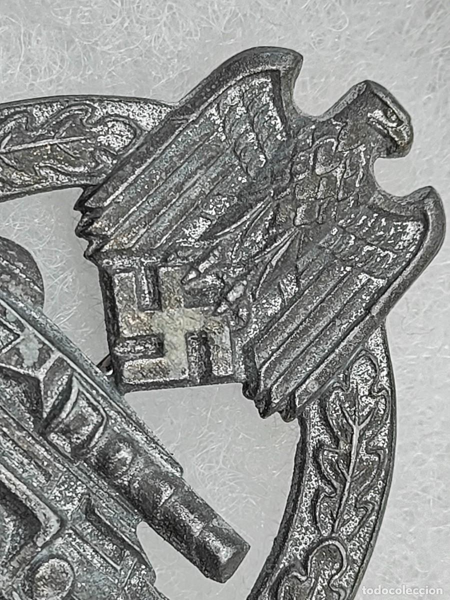 Militaria: Distintivo de Panzer en plata - Foto 2