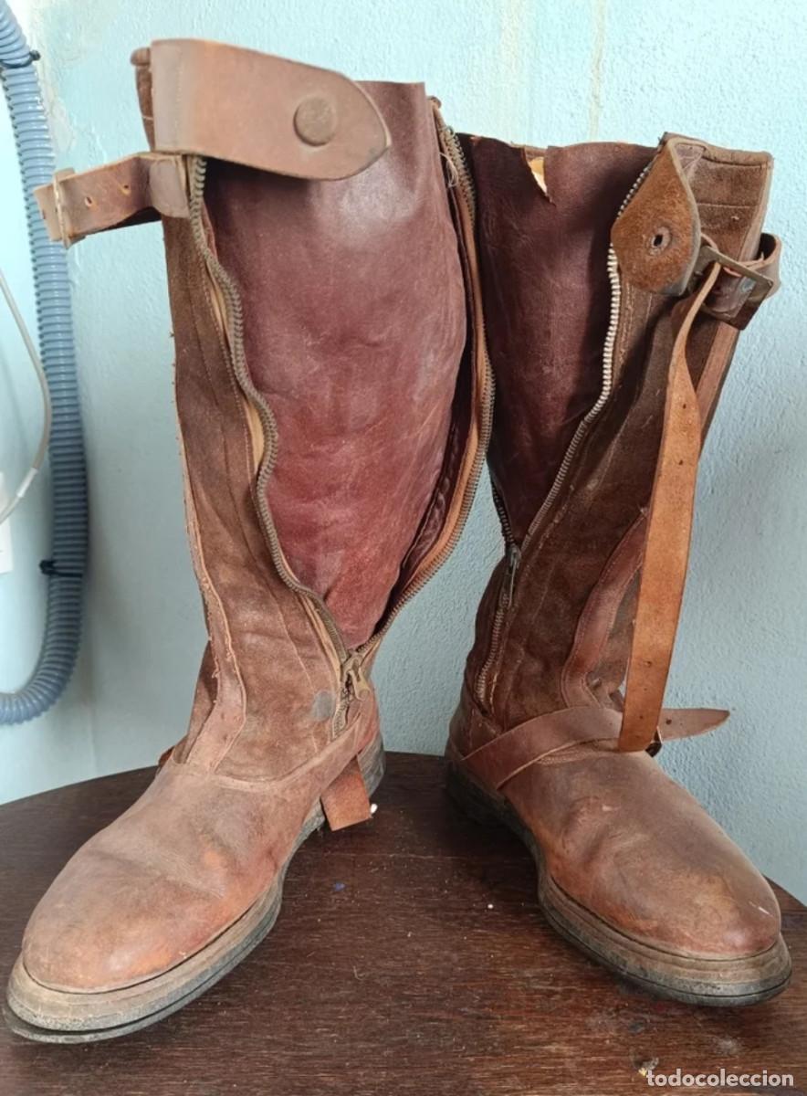 Militaria: botas de piloto alem&aacute;n - Foto 1