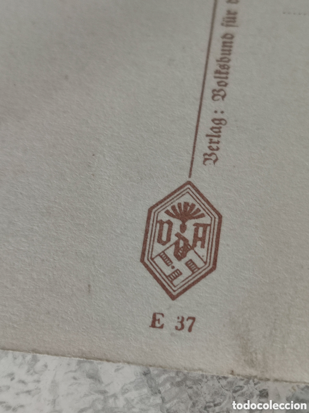Militaria: Rommel willrich card - Foto 4