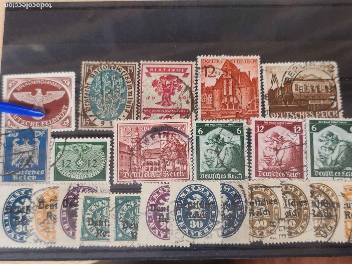 Militaria: Lote sellos 2gm originales - Foto 1