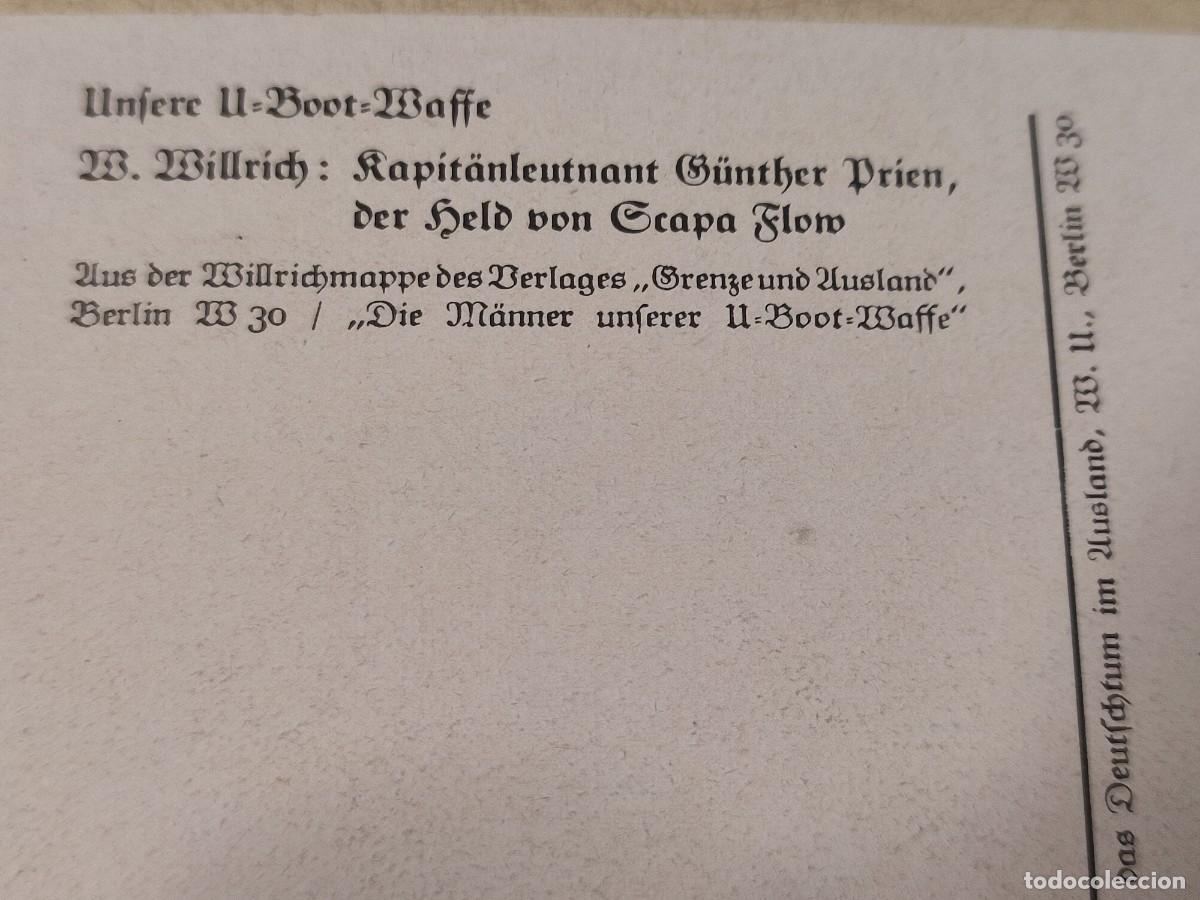 Militaria: Prien willrich card akkk - Foto 5