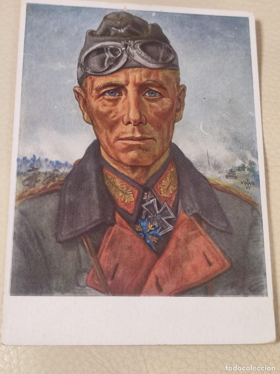 Militaria: Rommel willrich card - Foto 1