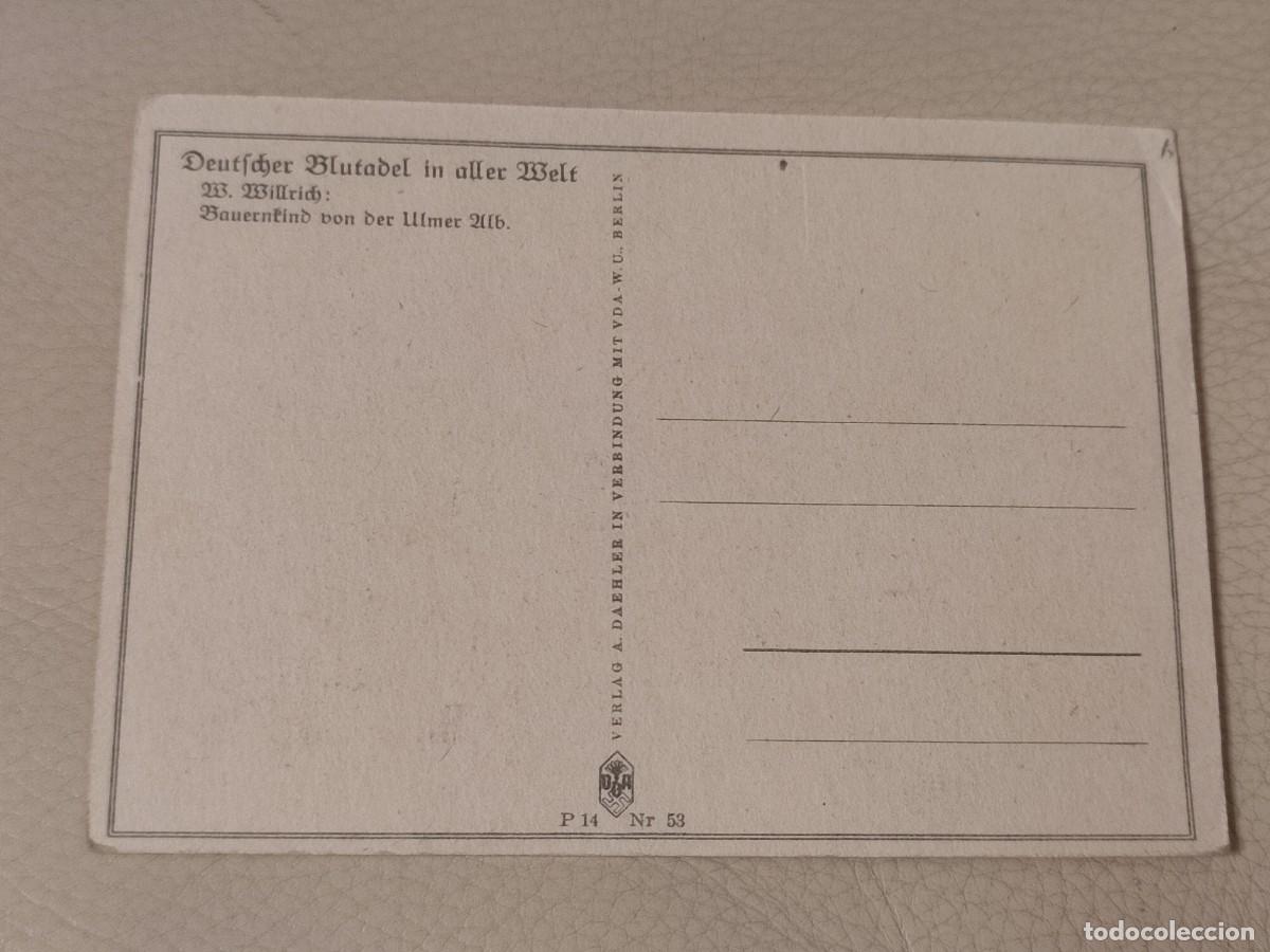 Militaria: Willrich card postal - Foto 2