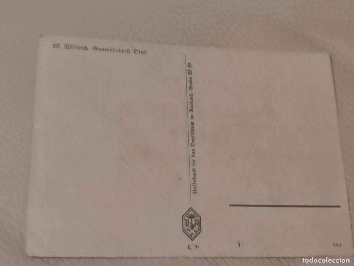 Militaria: Dietl willrich card postal - Foto 7