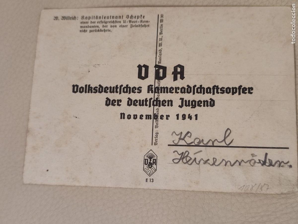 Militaria: Willrich card postal - Foto 7