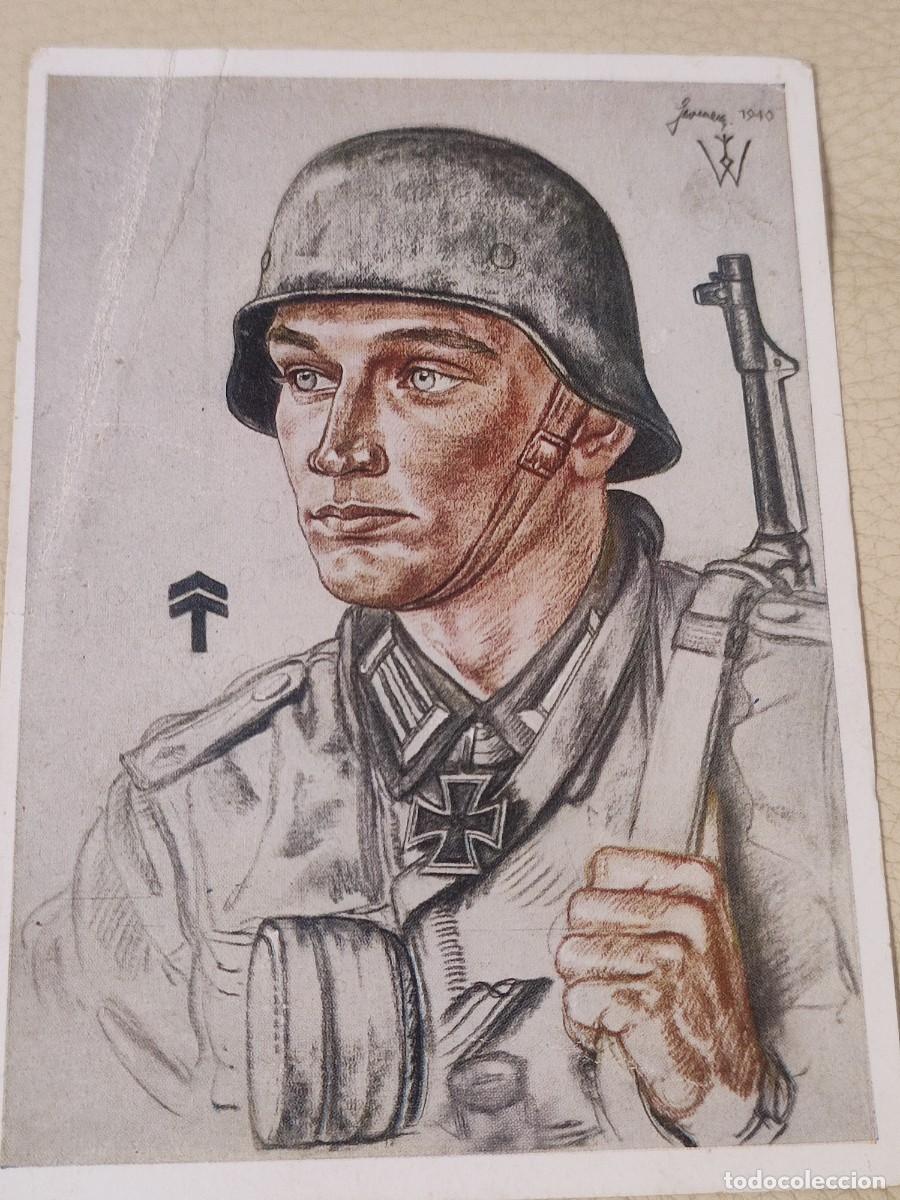 Militaria: Willrich card postal - Foto 1