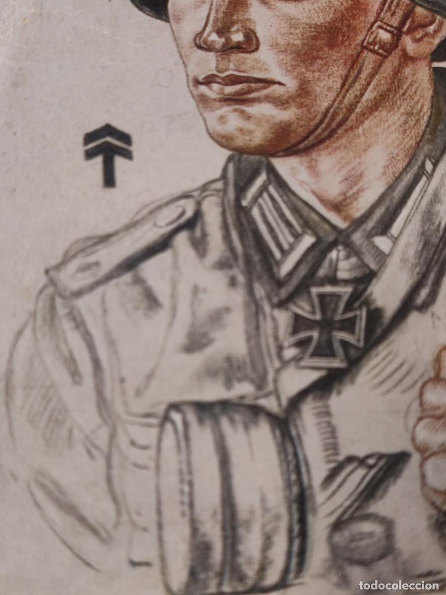 Militaria: Willrich card postal - Foto 2