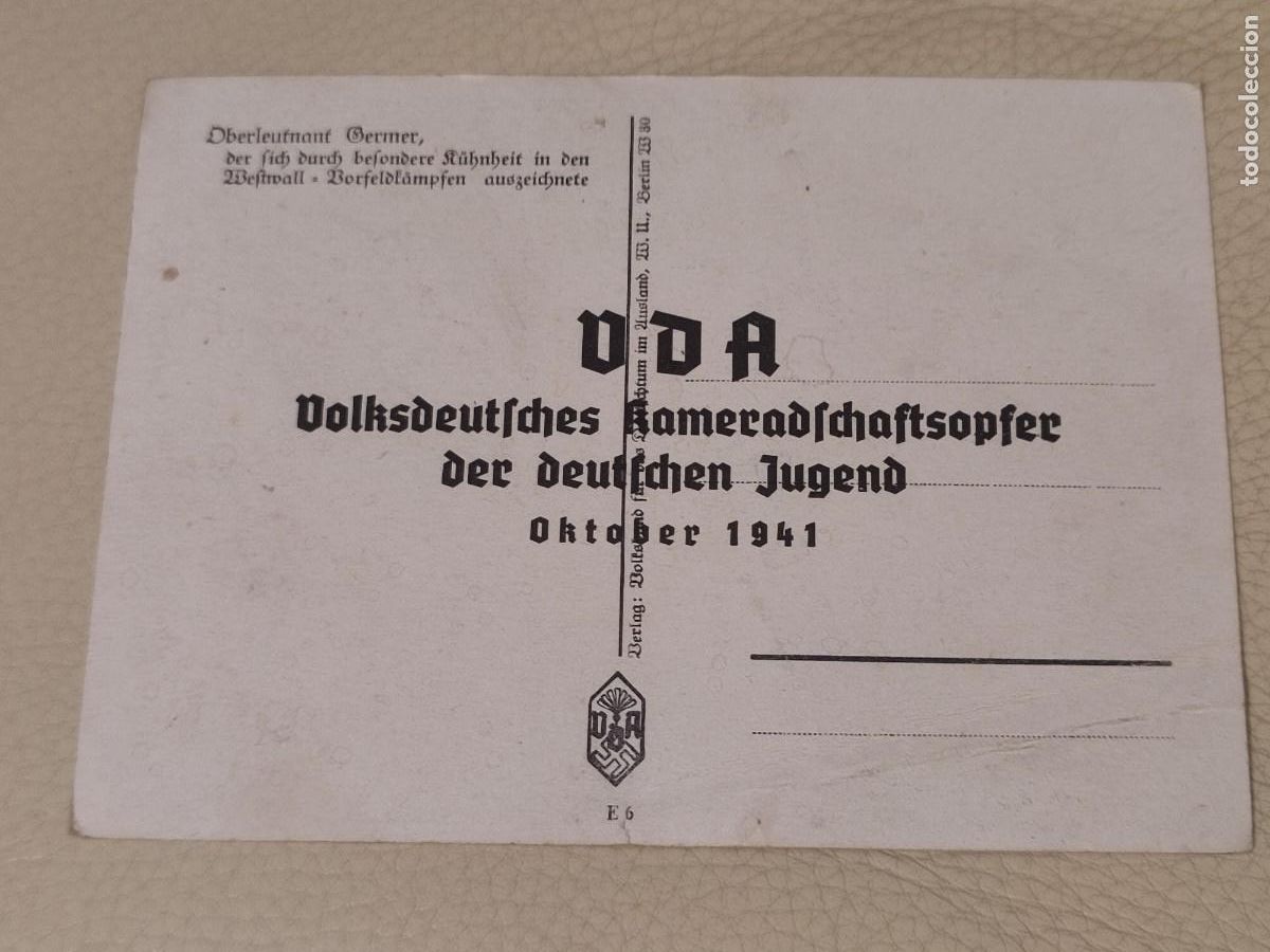 Militaria: Willrich card postal - Foto 3