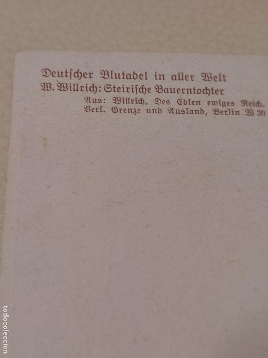Militaria: Willrich card postal - Foto 5