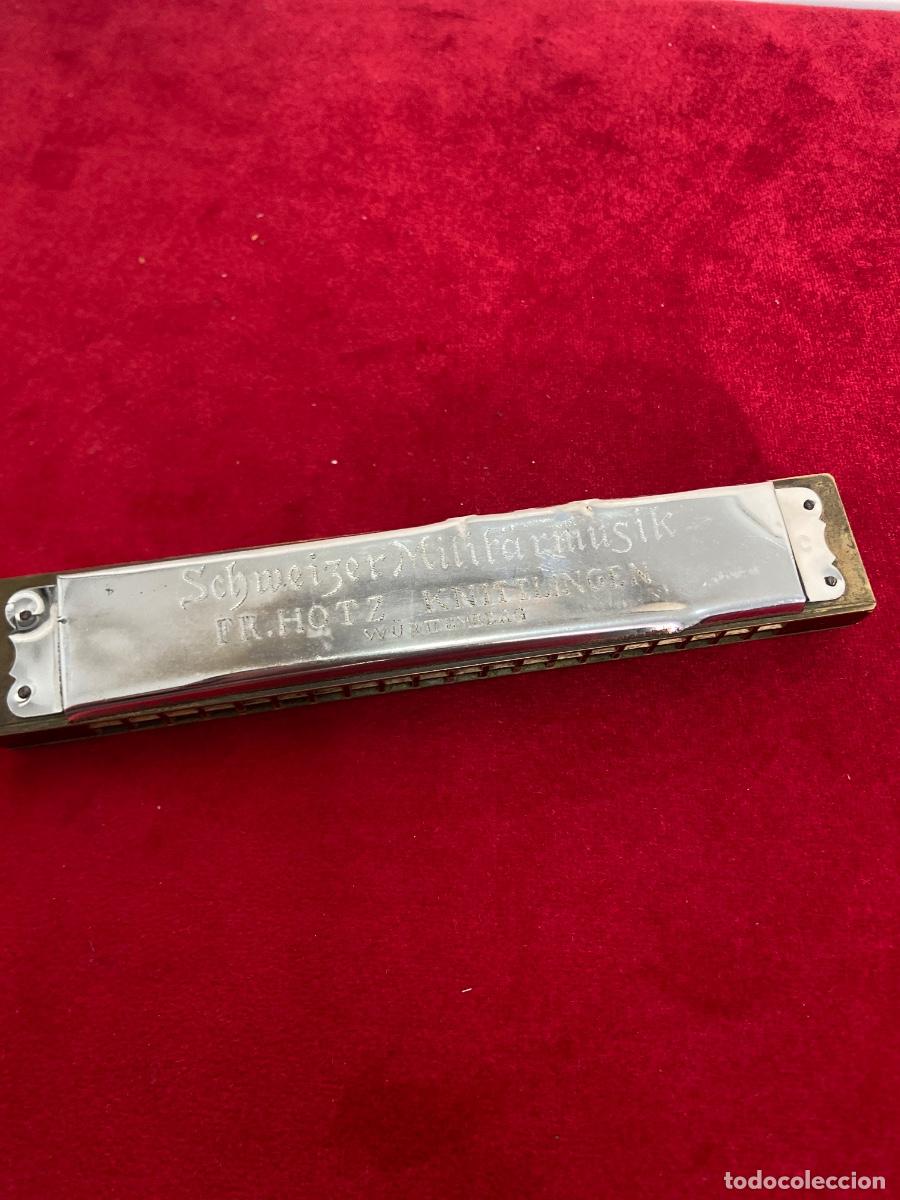 Militaria: Harmonica sweiser militar music - Foto 2