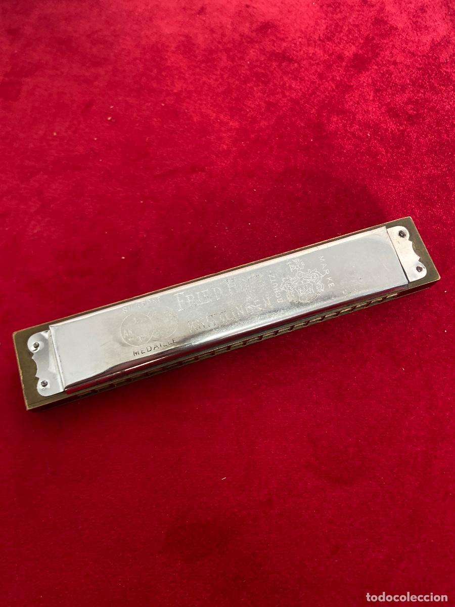 Militaria: Harmonica sweiser militar music - Foto 3