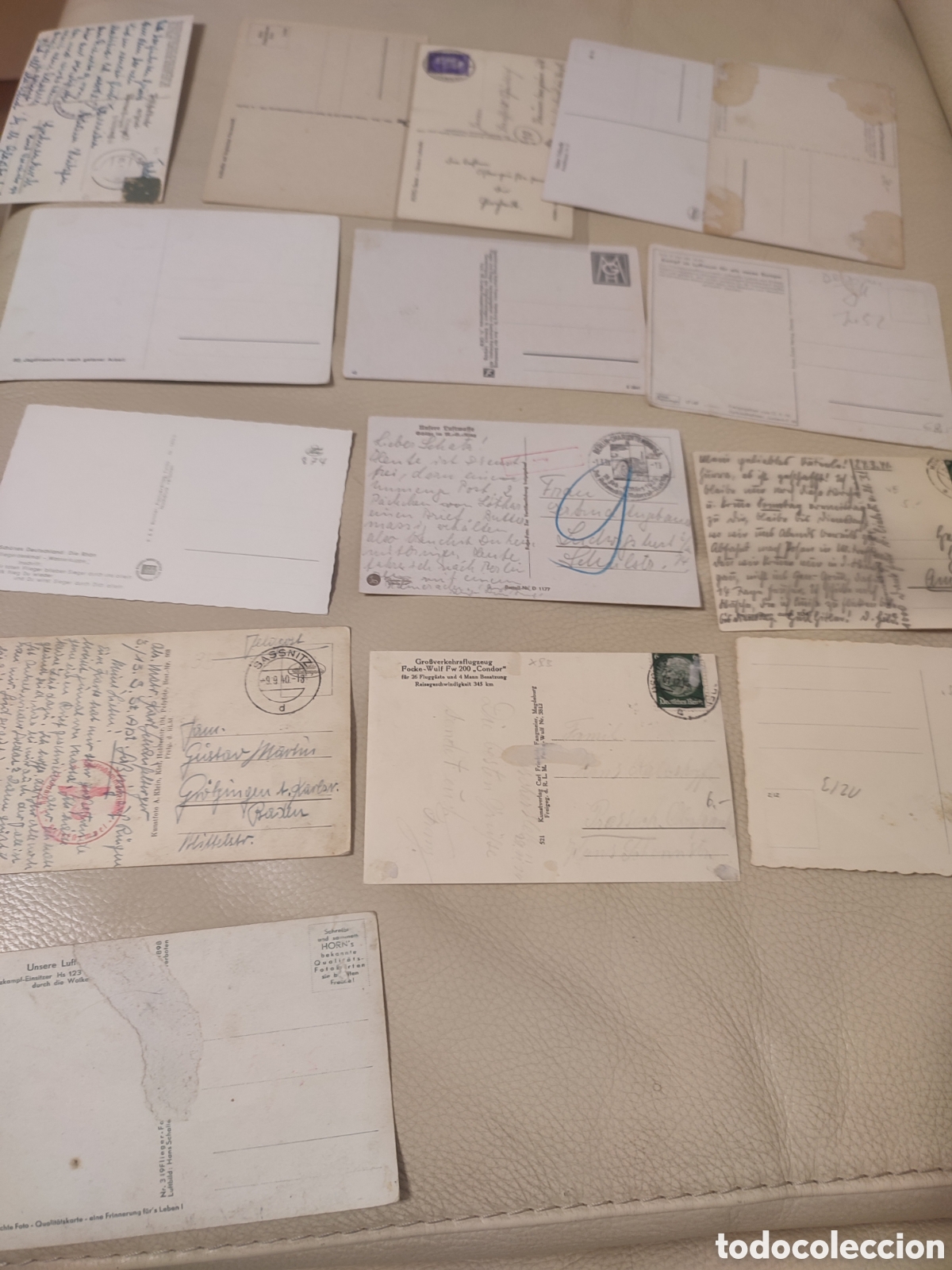 Militaria: Lote postal de la luft - Foto 10