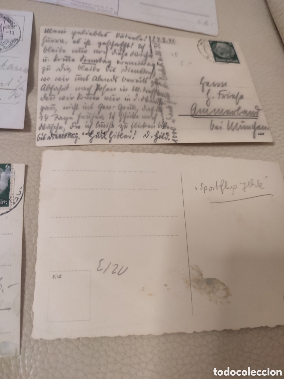 Militaria: Lote postal de la luft - Foto 11