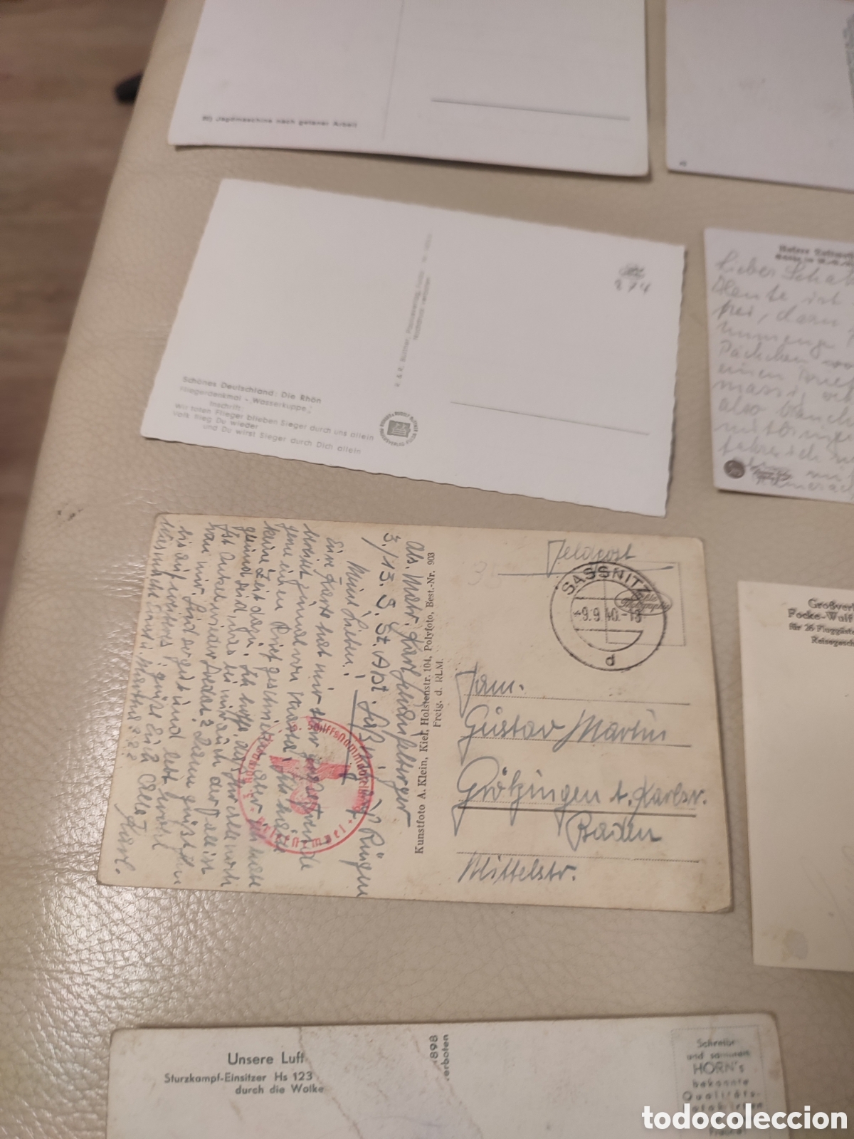 Militaria: Lote postal de la luft - Foto 13