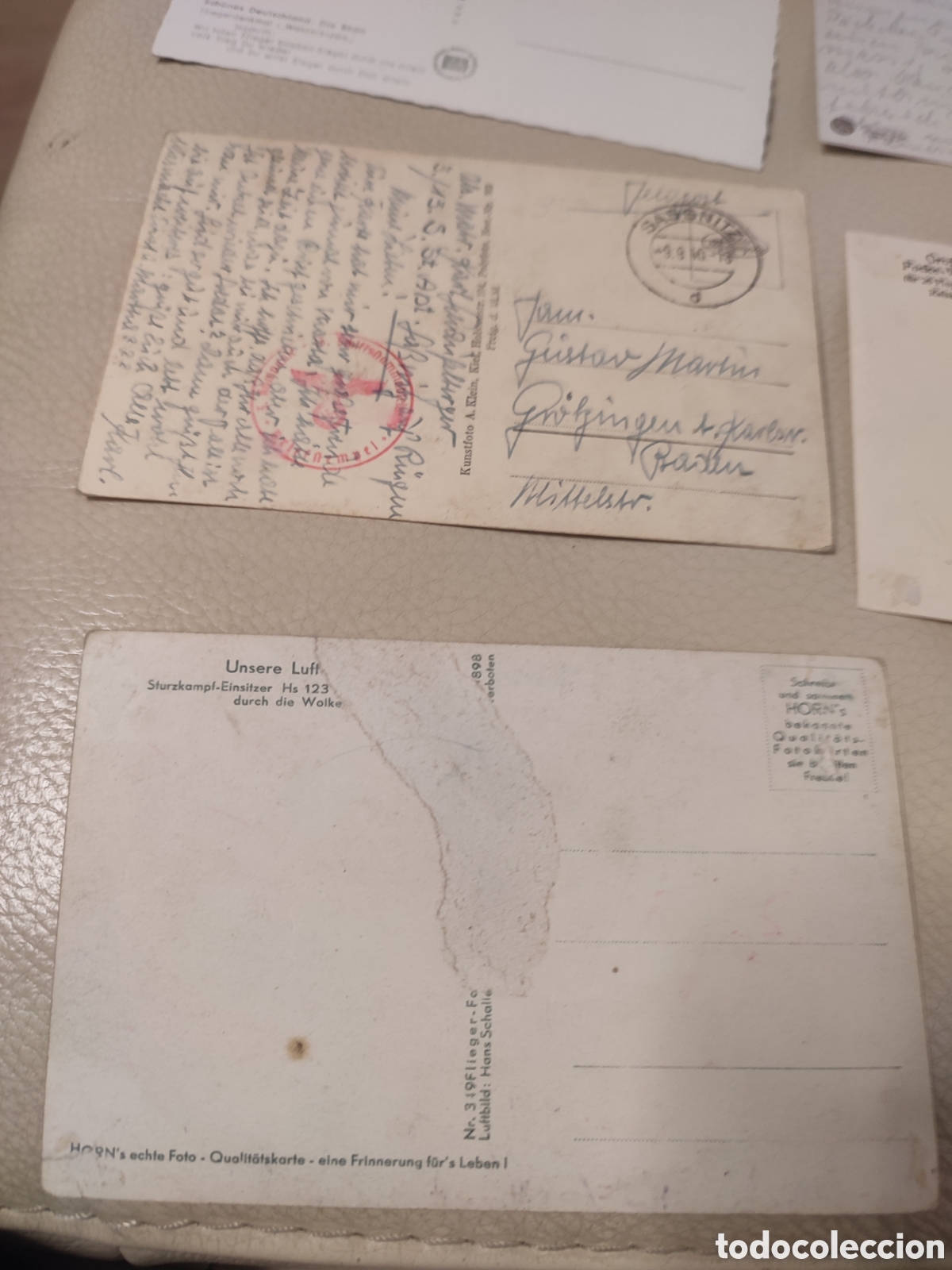 Militaria: Lote postal de la luft - Foto 16