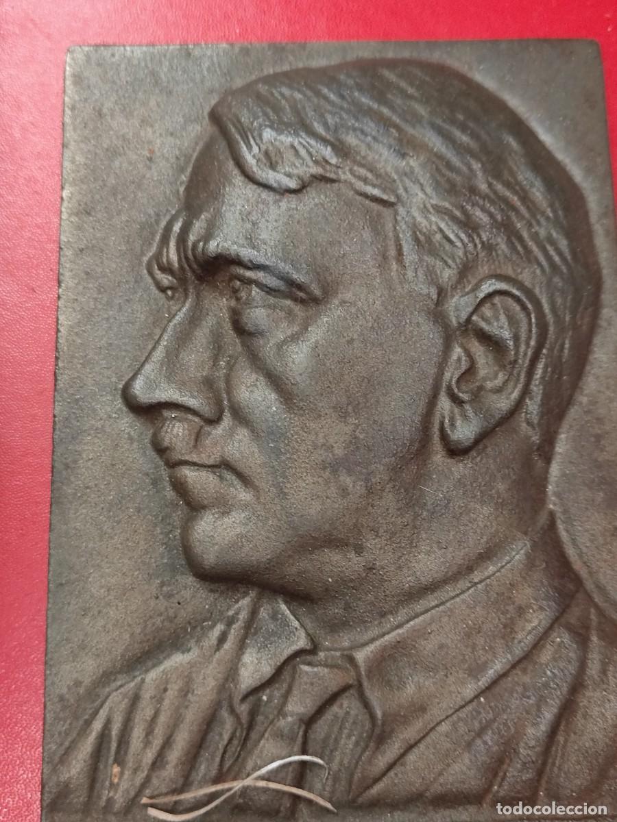 Militaria: Placa propaganda de Adolfo Hitler - Foto 2