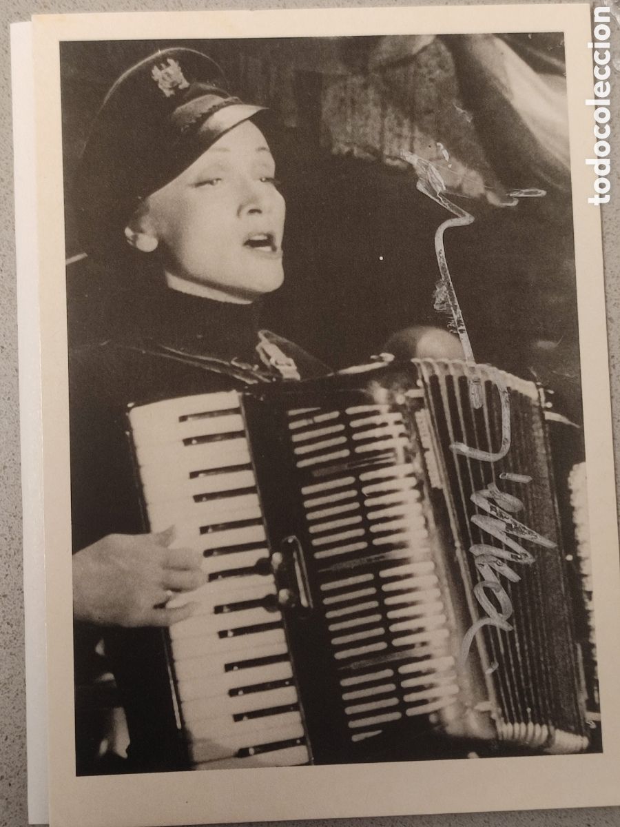 Militaria: Marlene Dietrich autografo original - Foto 1
