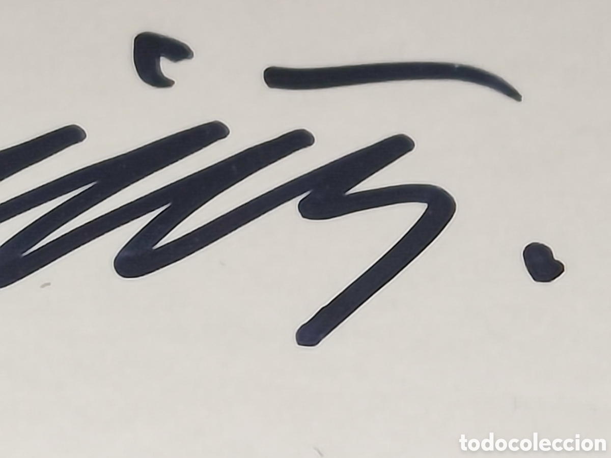 Militaria: Otto Carius firma original - Foto 3