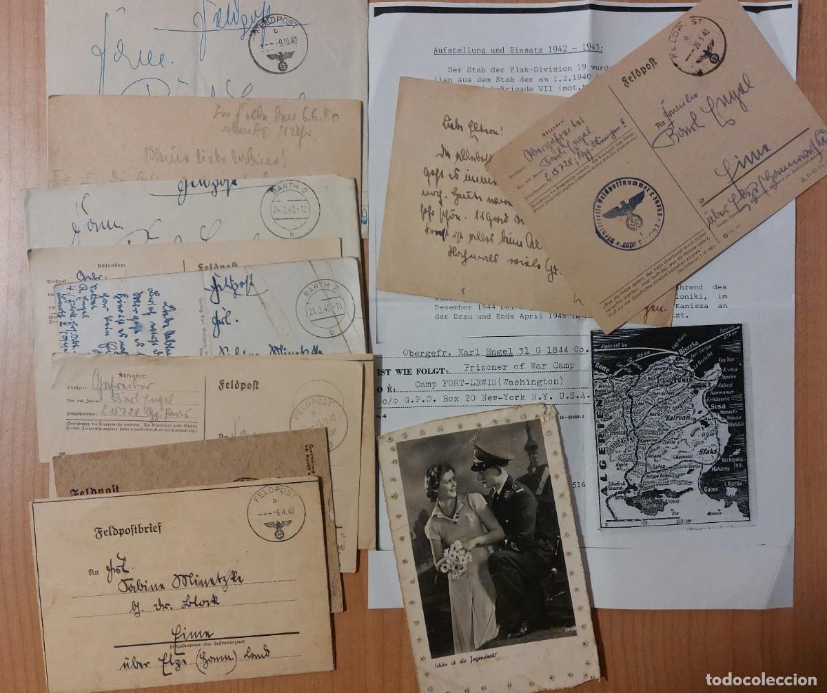 Militaria: Documentaci&oacute;n prisionero de guerra en EEUU - Foto 1