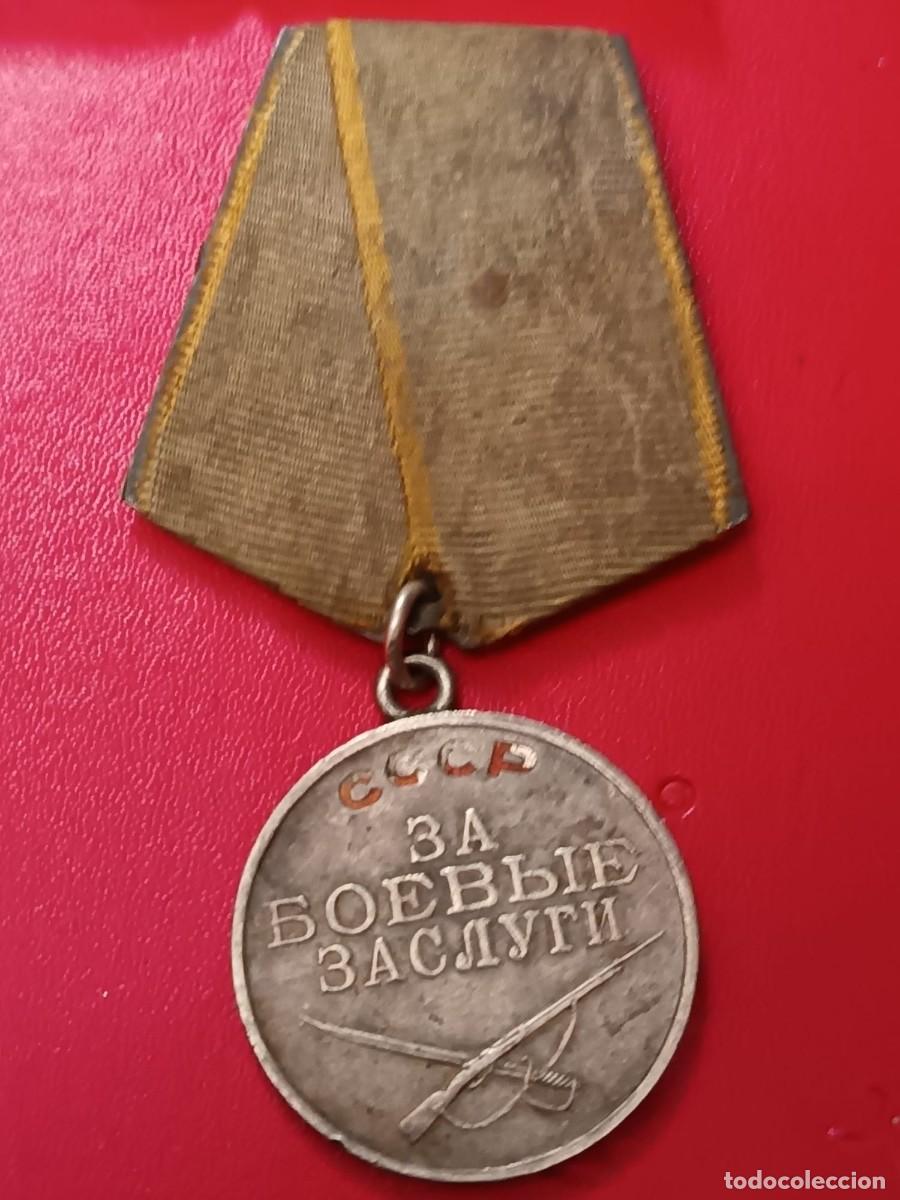 Militaria: Medalla al valor sovi&eacute;tica - Foto 2