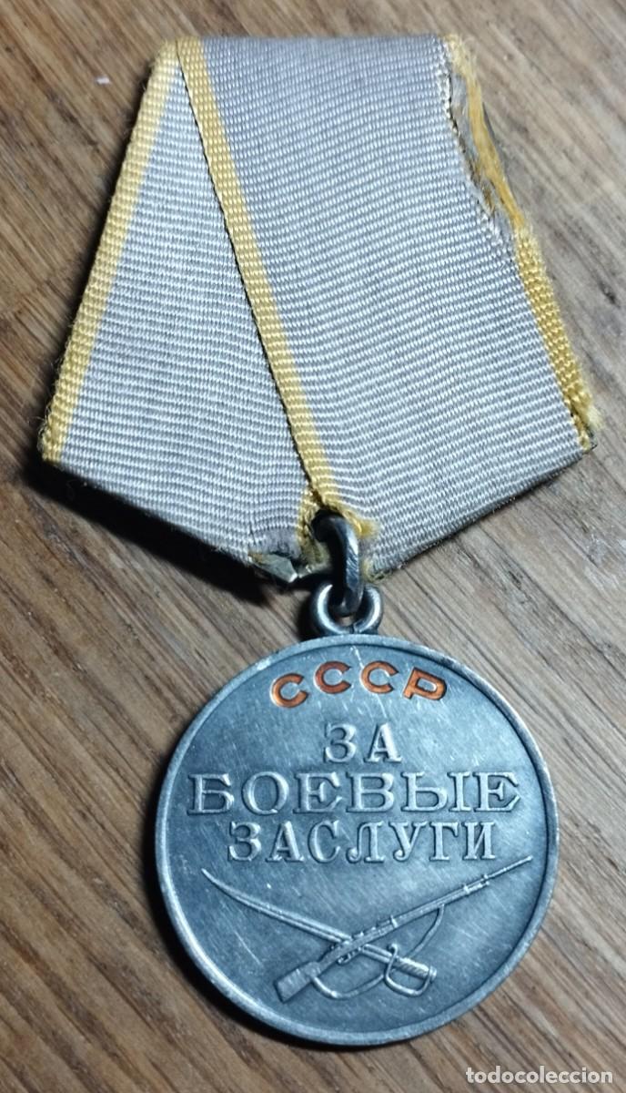 Militaria: USSR, silver medal, 1. Original. - Foto 1