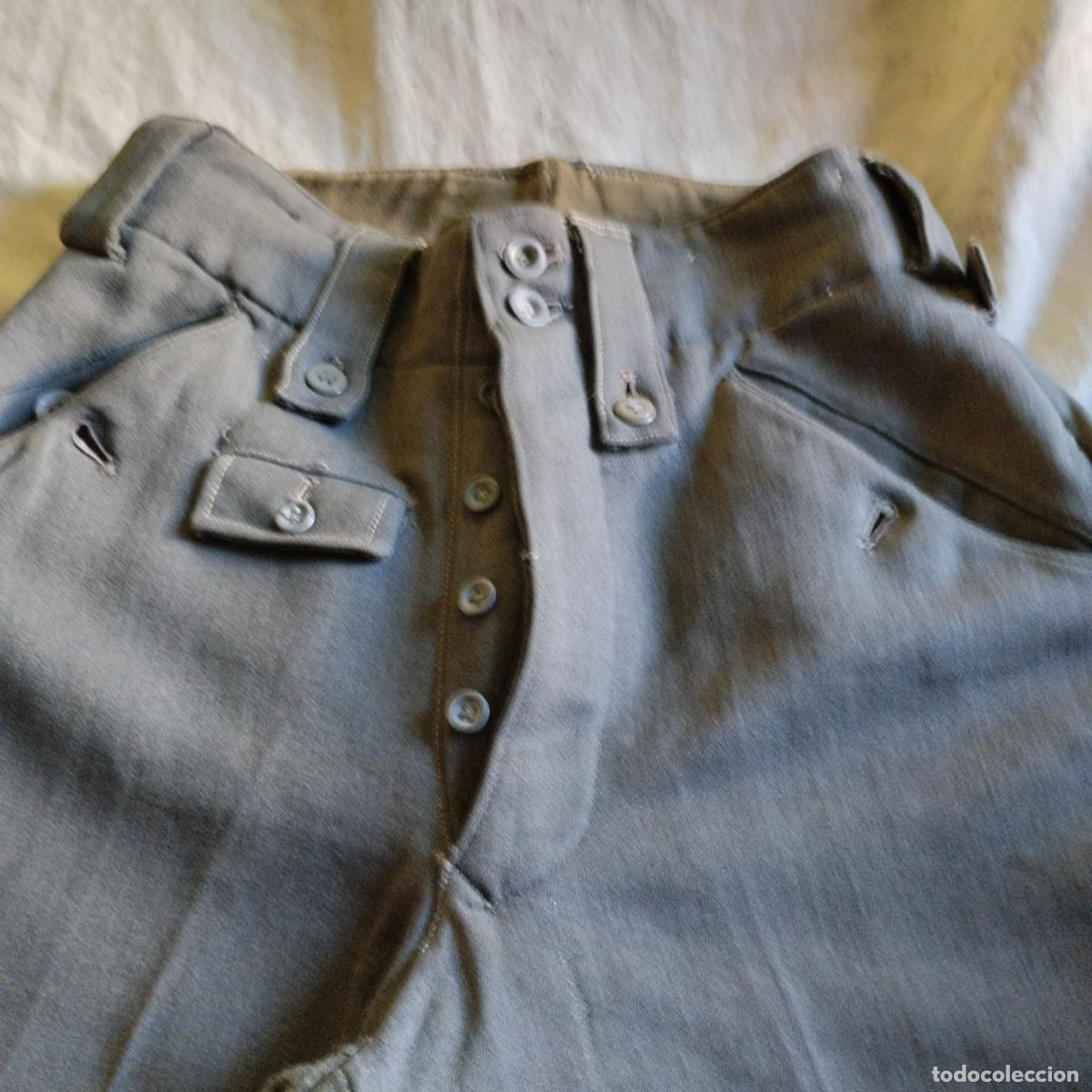 Militaria: PANTALON ALEMAN WAFFEN SS