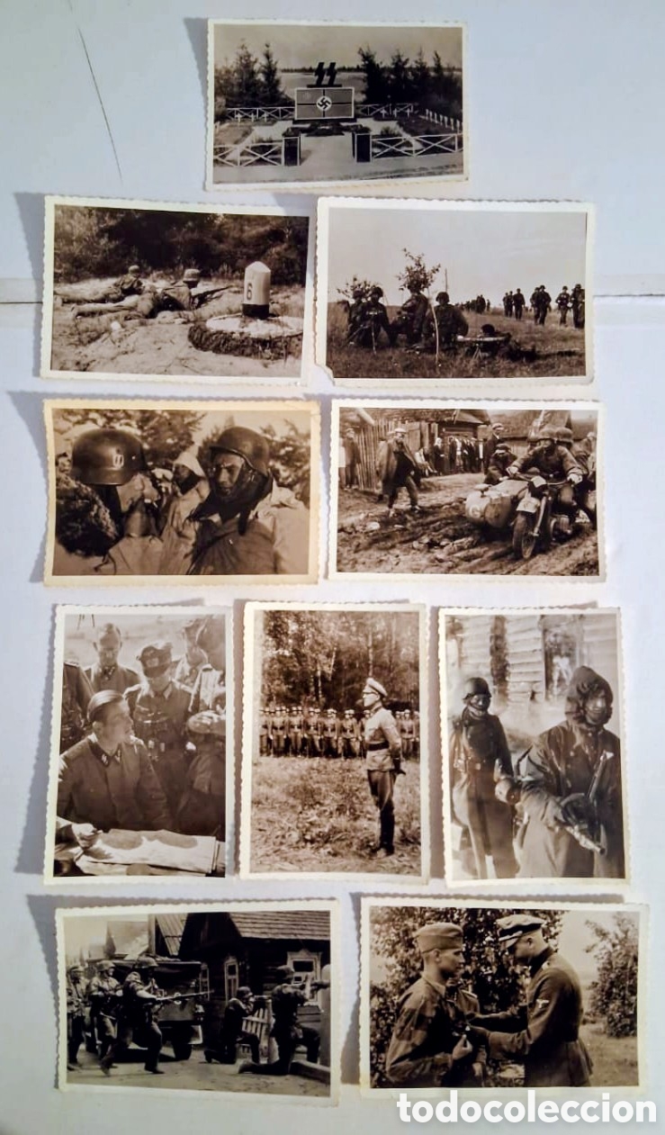 Military Antiques: 10 fotograf&iacute;as originales de las Waffen-SS en el frente ruso, 1941