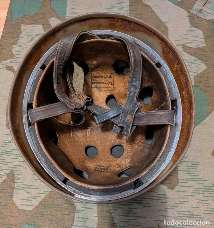 Militaria: German Fallschirmj&auml;ger-Helmet M38 - Foto 4