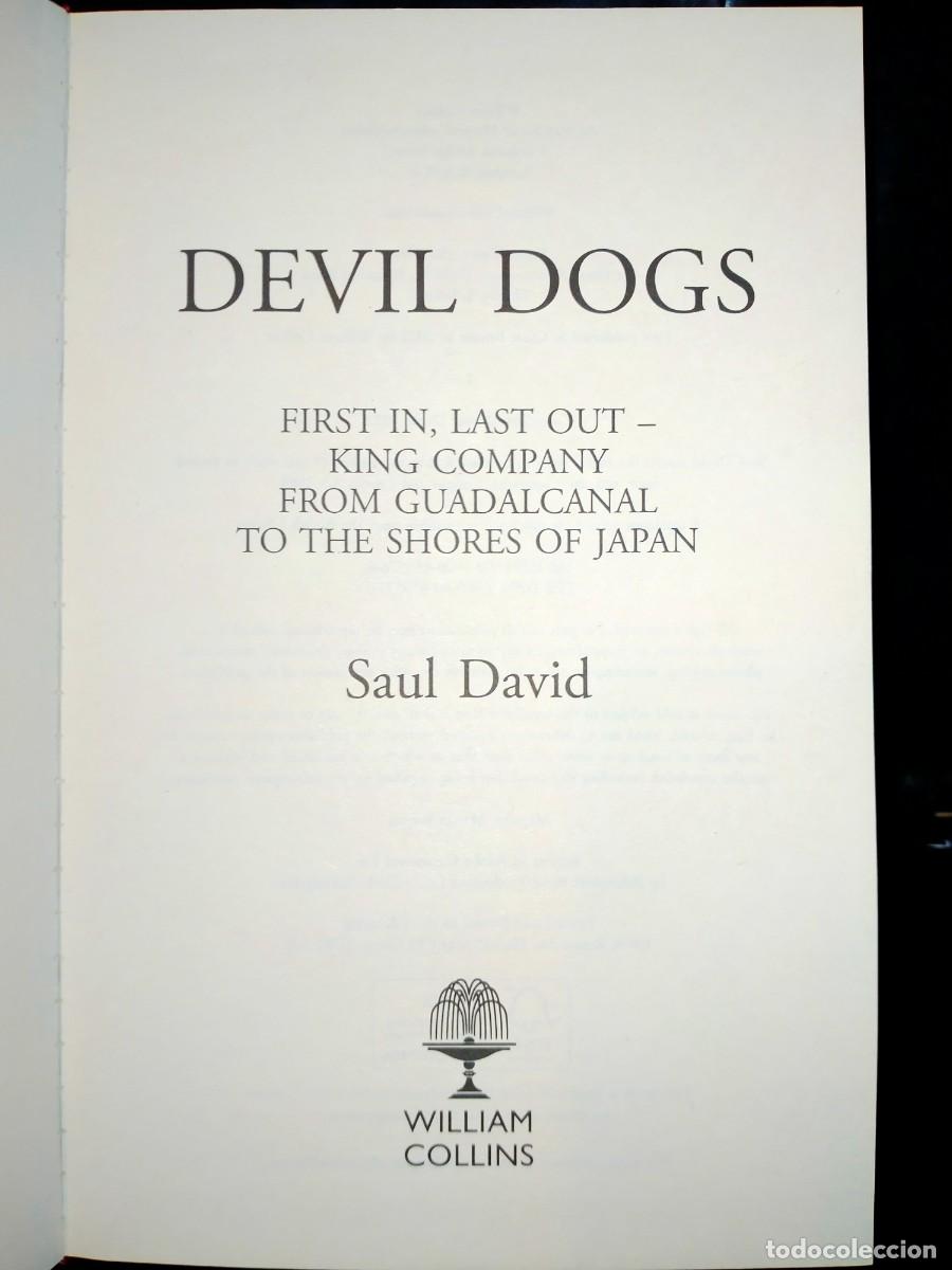 Militaria: SAUL DAVID. DEVIL DOGS .WILLIAM COLLINS - Foto 2