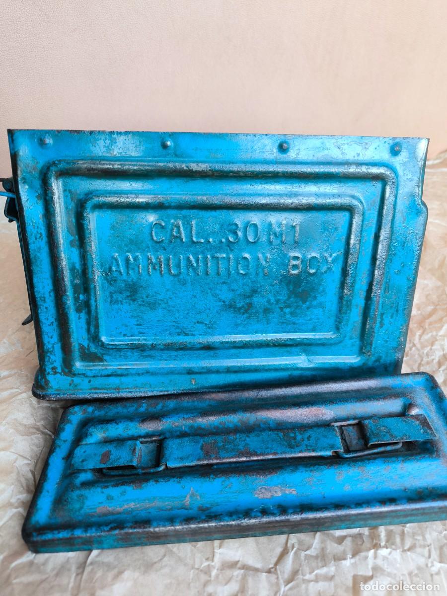 Militaria: Caja de munici&oacute;n del calibre 30 - Foto 6