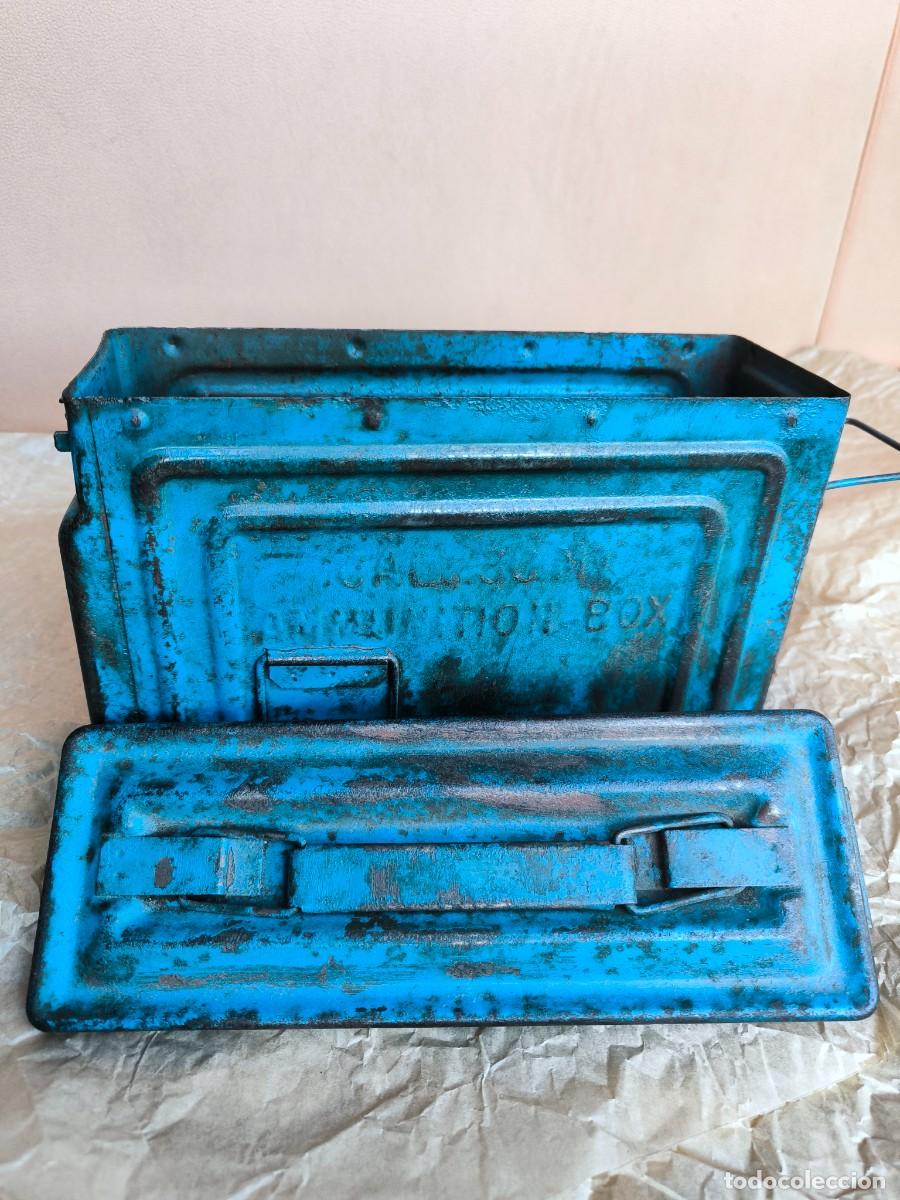 Militaria: Caja de munici&oacute;n del calibre 30 - Foto 8