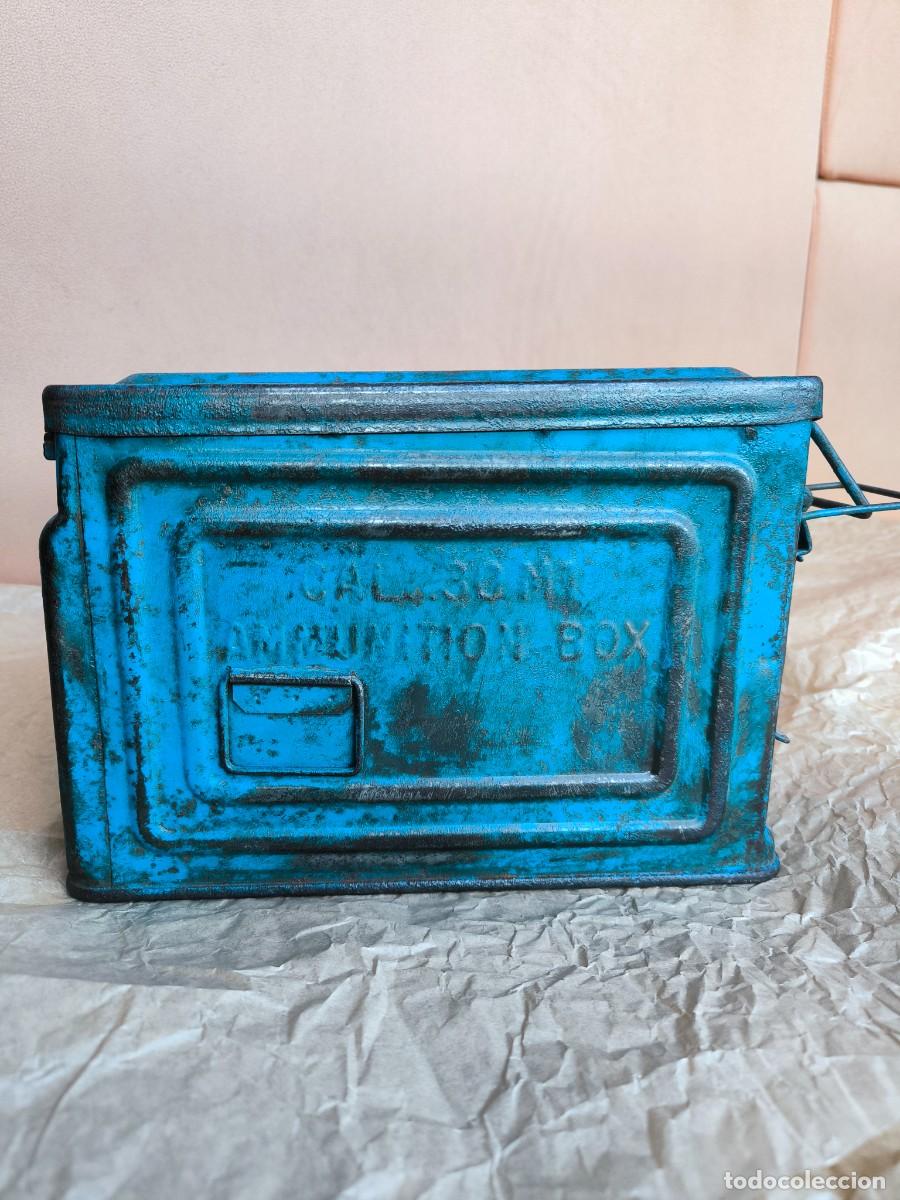 Militaria: Caja de munici&oacute;n del calibre 30 - Foto 9