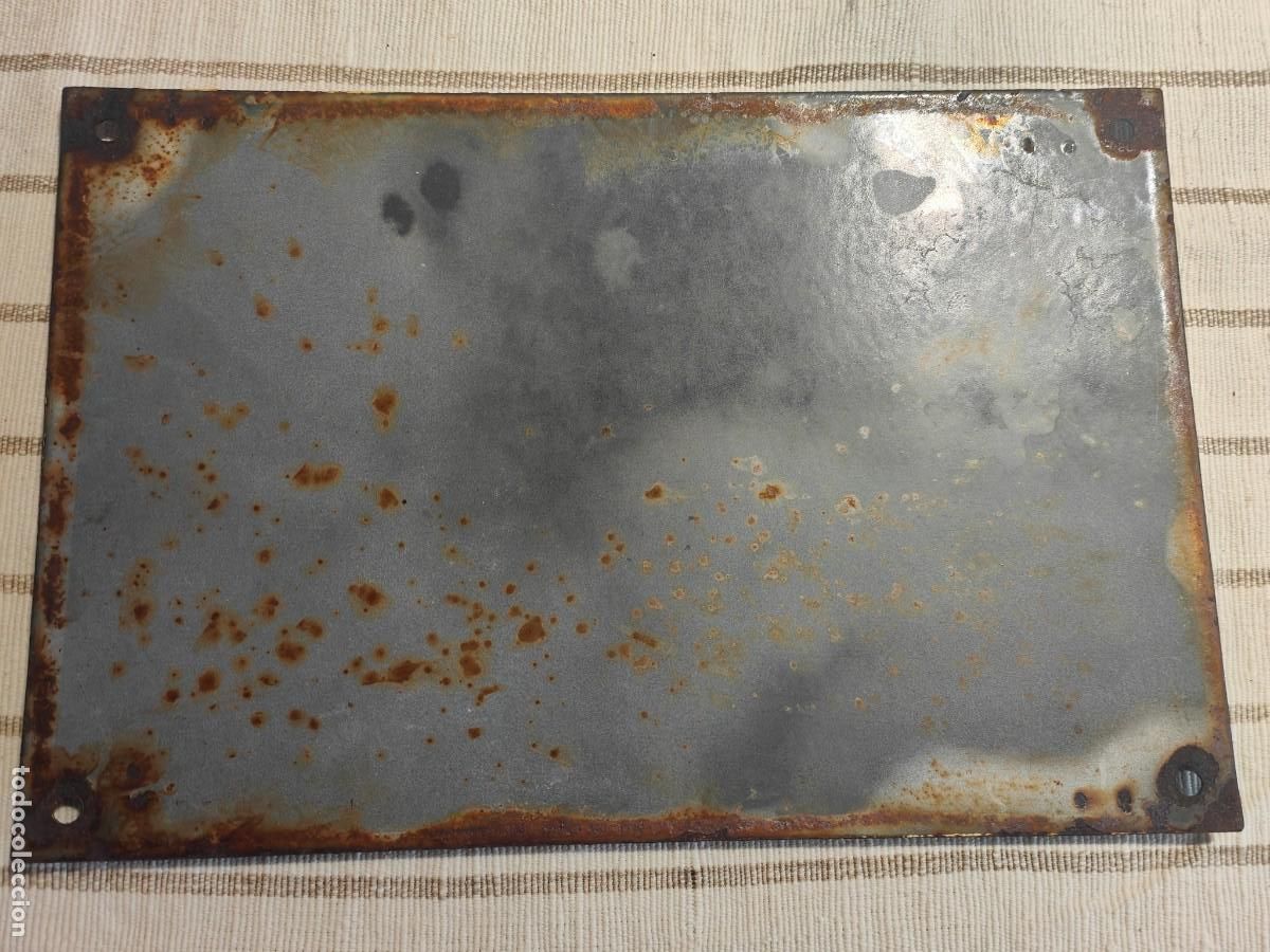 Militaria: Emailleschield 30cm x20cm - Foto 3