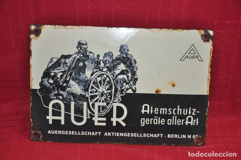 Militaria: Emailleschield 30cm x20cm