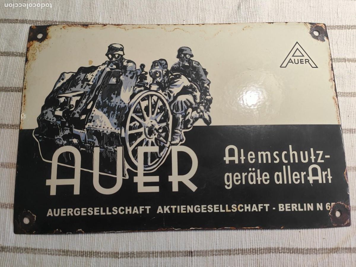 Militaria: Emailleschield 30cm x20cm - Foto 1