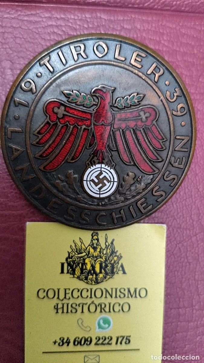 Military Antiques: Distintivo de tirador del Tirol